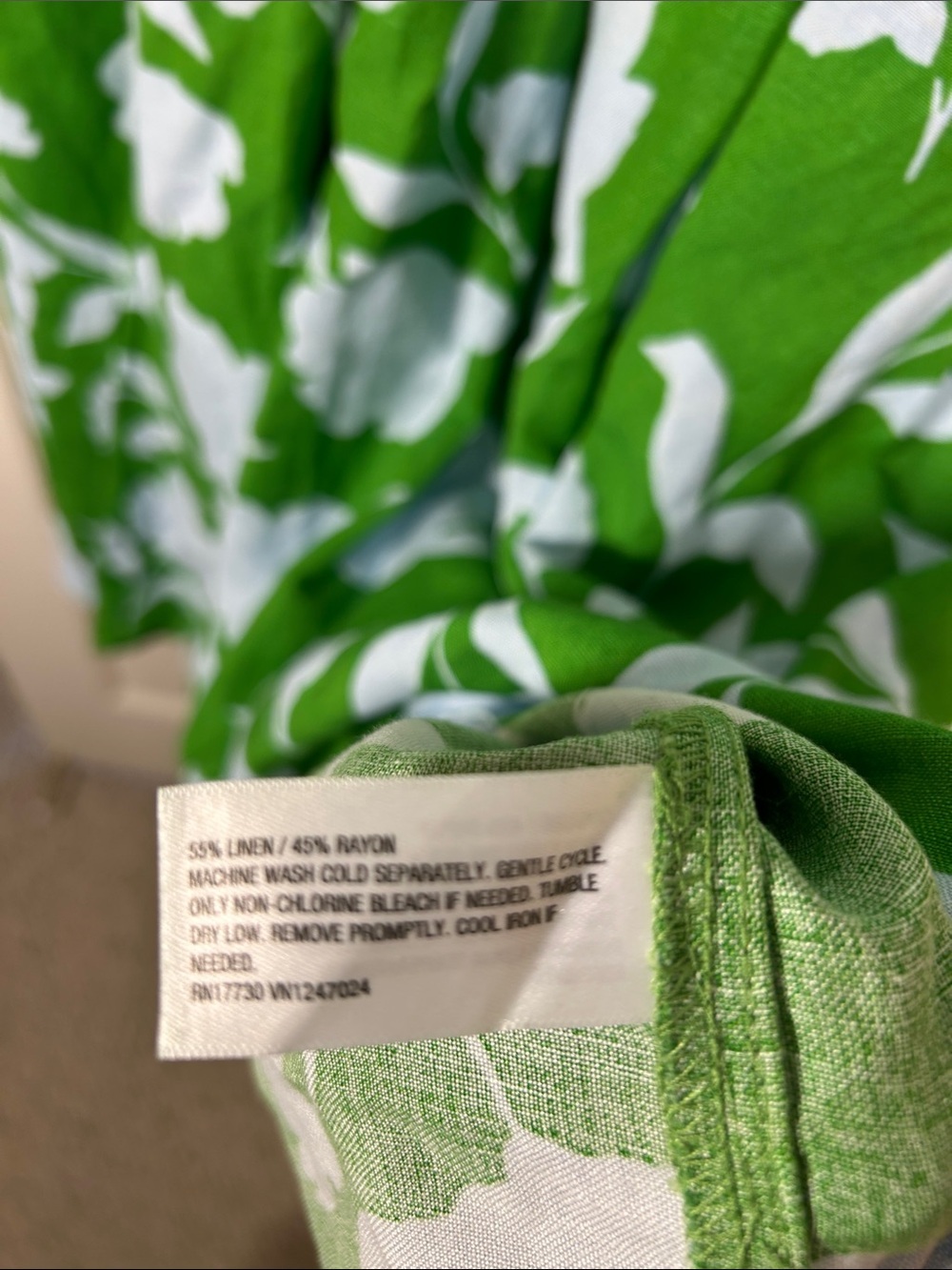 kate spade for Target Green and Light Blue Floral Maxi Dress size M - Picture 7 of 8